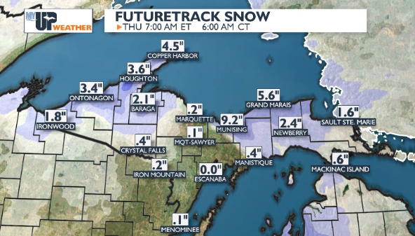 Bitter cold and lake effect snow tonight | Weather | myupnow.com