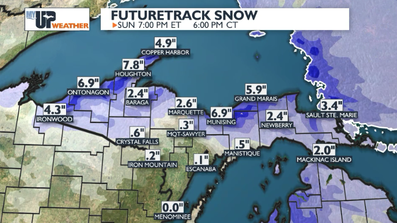 Temperatures drop and lake effect snow increases | Weather | myupnow.com