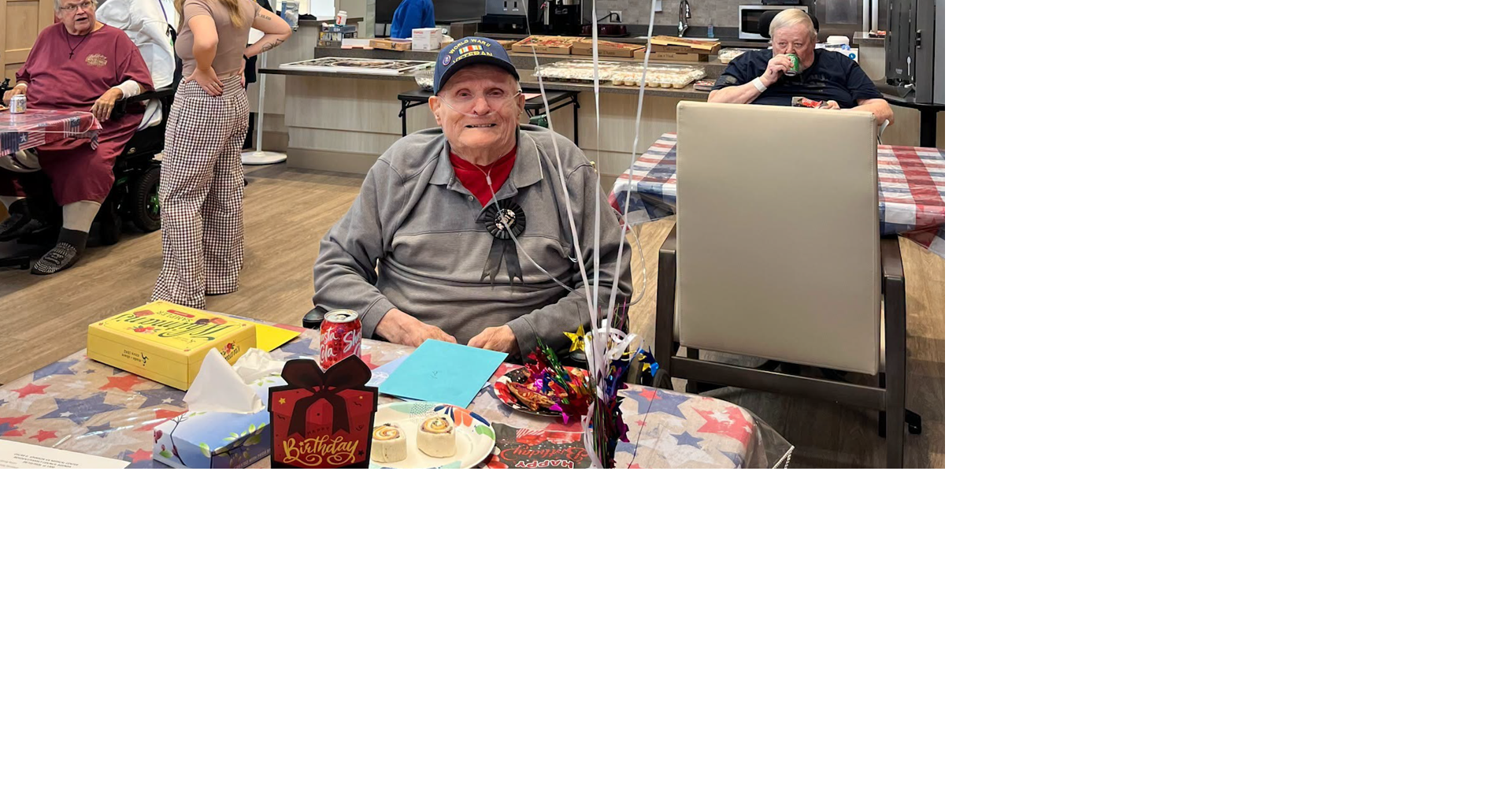 Oscar G. Johnson VA resident celebrates 101 years young