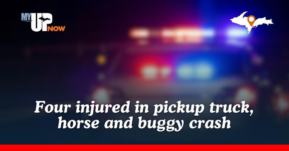 Two in critical condition after pickup truck crashes into Amish horse ...
