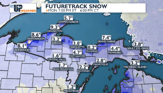 Snow, wind, and very cold temperatures by Sunday night | Weather ...