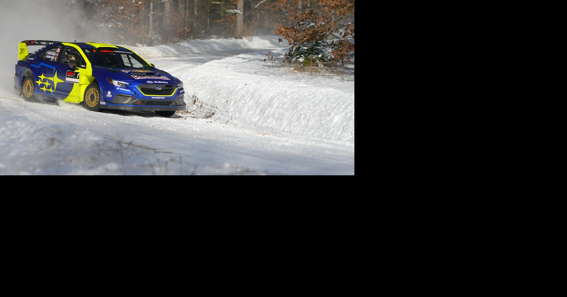 Rally car racing returns to Michigan's snowy back roads this weekend