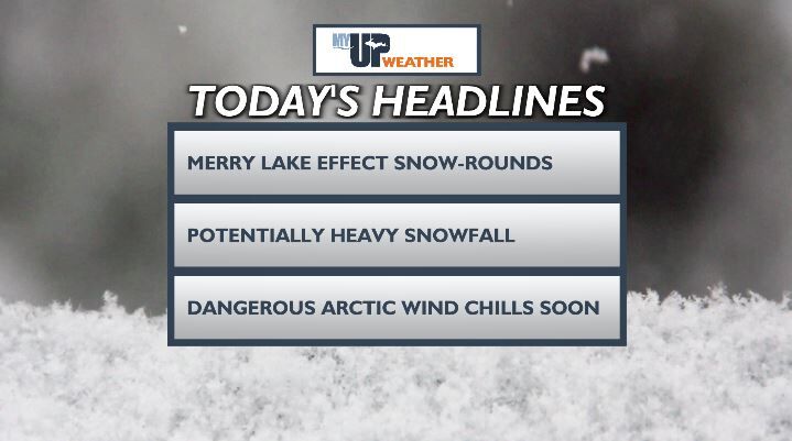 Lake effect snow makes the rounds, followed by dangerous wind chills ...