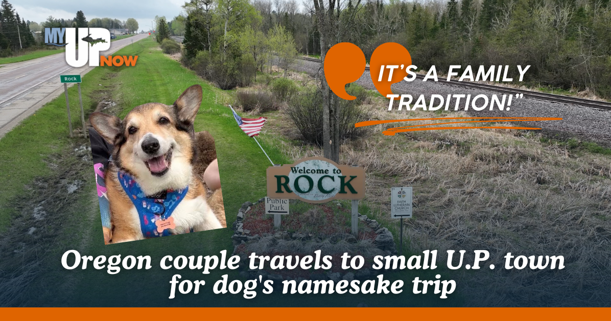 Oregon couple travels to small U.P. town for dog's namesake trip