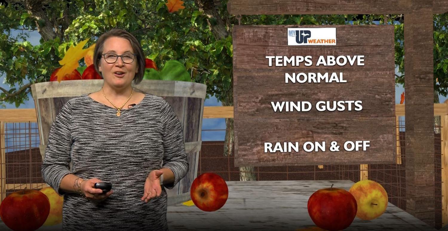 Moody mix of sun, rain, & wind through Sunday; warm Friday & Saturday ...