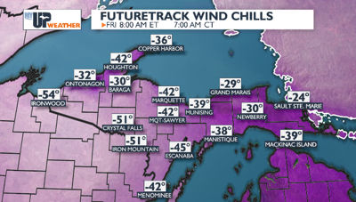 Dangerous and possible life threatening wind chills starting tonight ...