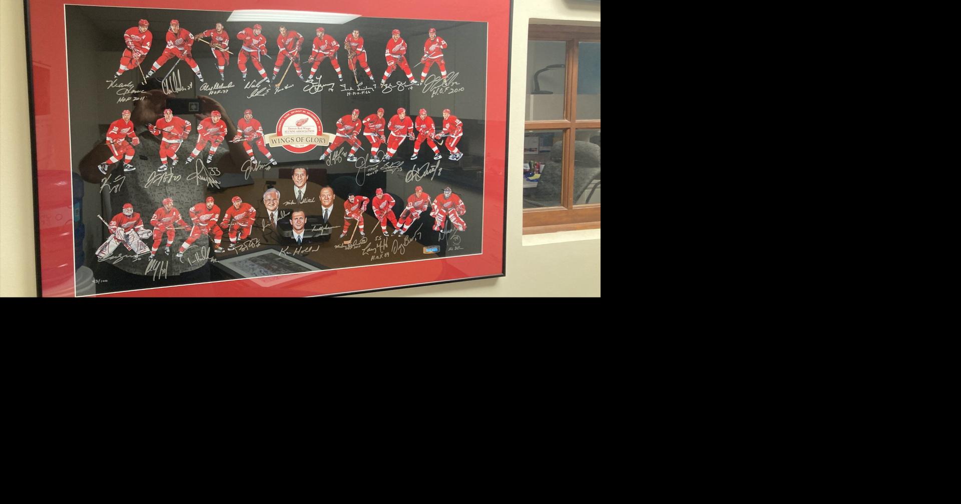 UP non-profit to raffle off 'Legend Limited Edition' Detroit Red Wings lithograph