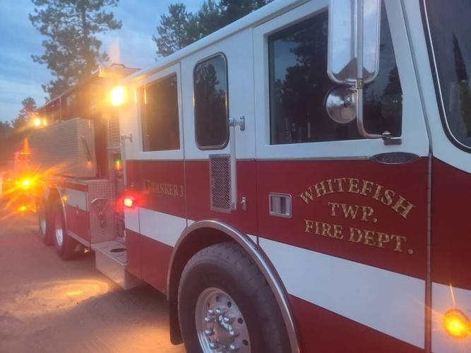 Crews battle Goose Marsh Fire in Whitefish Twp. | Local News | myupnow.com