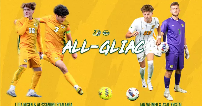 Four men's soccer student-athletes earn All-GLIAC recognition