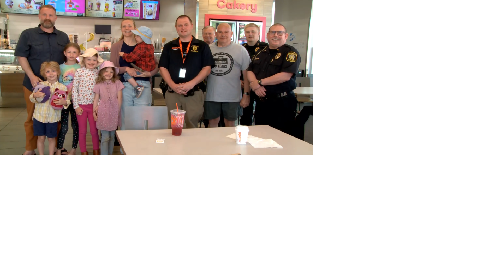 Houghton police connect with community through Coffee with a Cop event