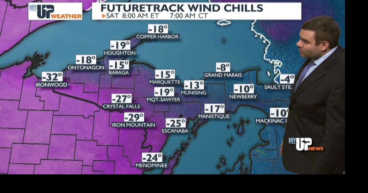 My UP Weather: Very cold temperatures move into the U.P. Friday night ...