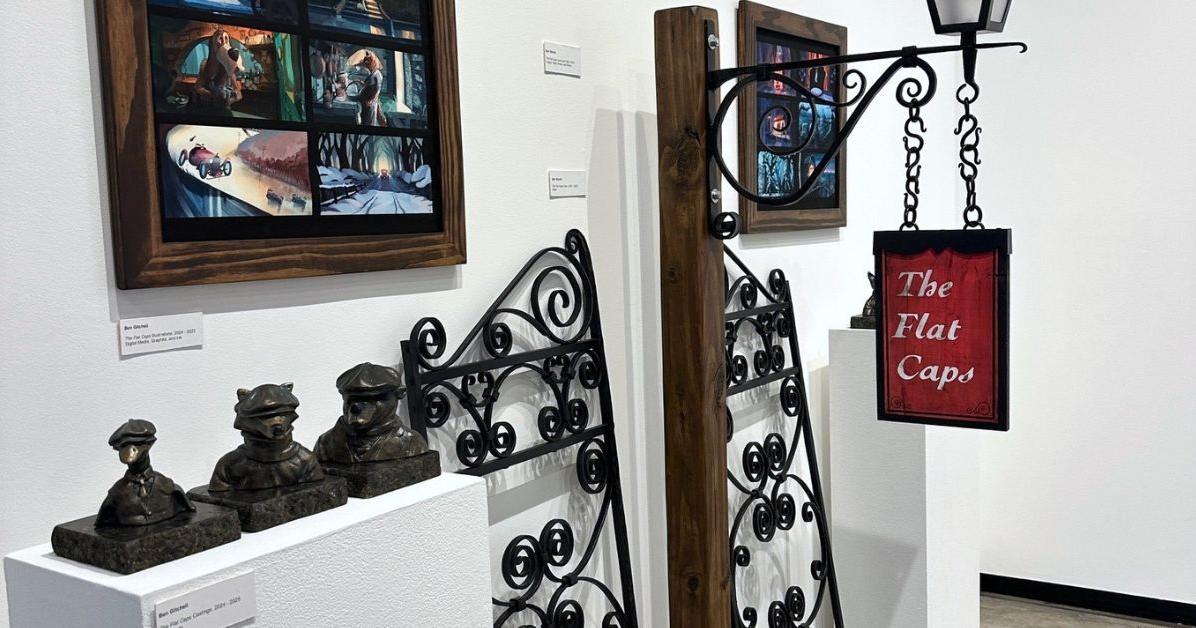 Ornate fences, biomaterial and Nutmeg the mouse: the unique artwork of ...