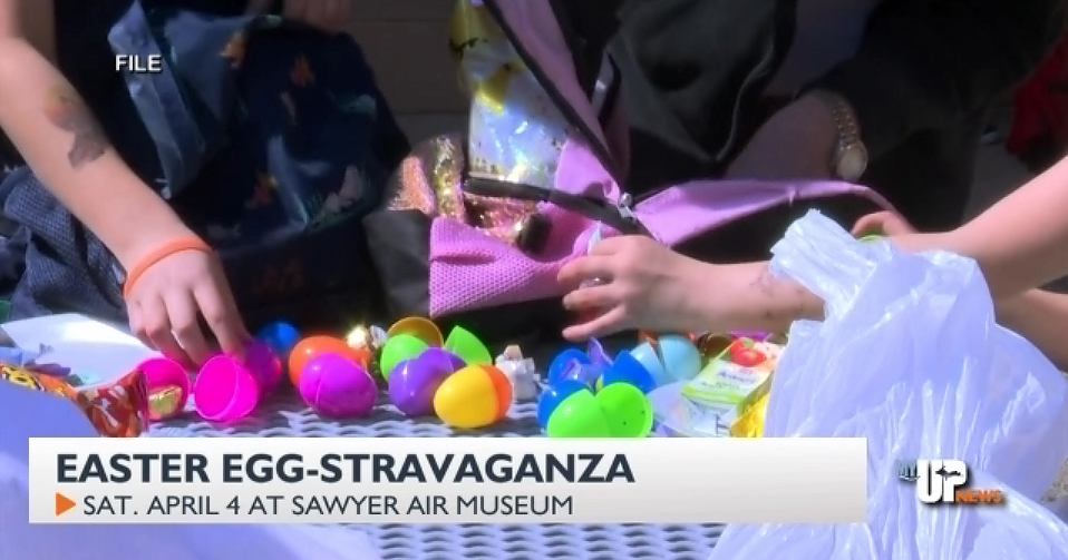 Family fun with Easter Egg-stravaganza at Sawyer Air Museum