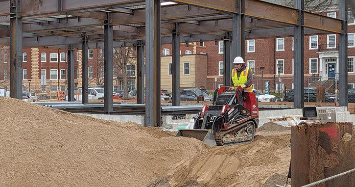 Macalester taps geothermal system for welcome center