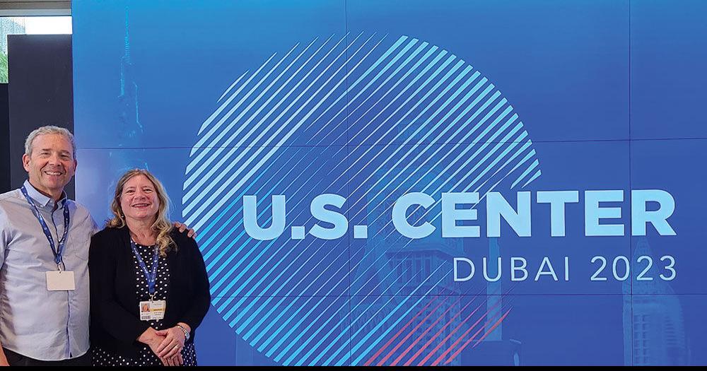 Patrick and J. Drake Hamilton at COP28