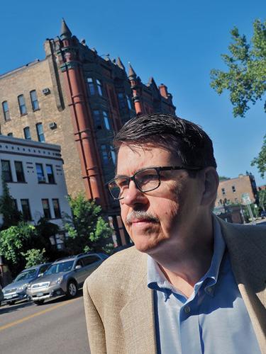 Author Kevin Fenton in Ramsey Hill
