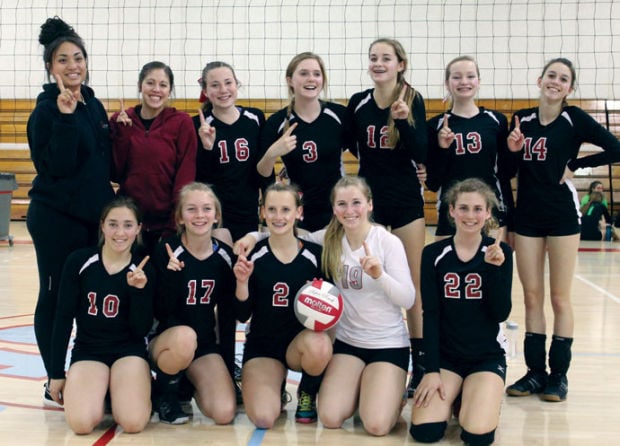 Youth Volleyball: Evolve Volleyball 14 Black Power team wins title