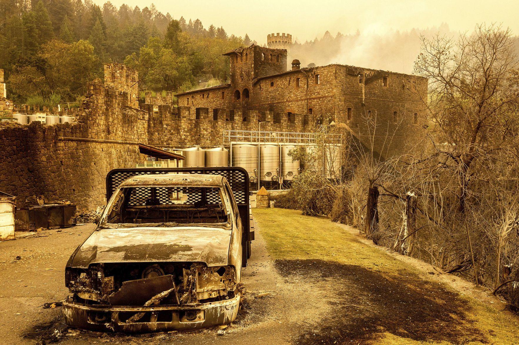 Calistoga, Angwin ordered evacuated as Glass Fire continues to burn in