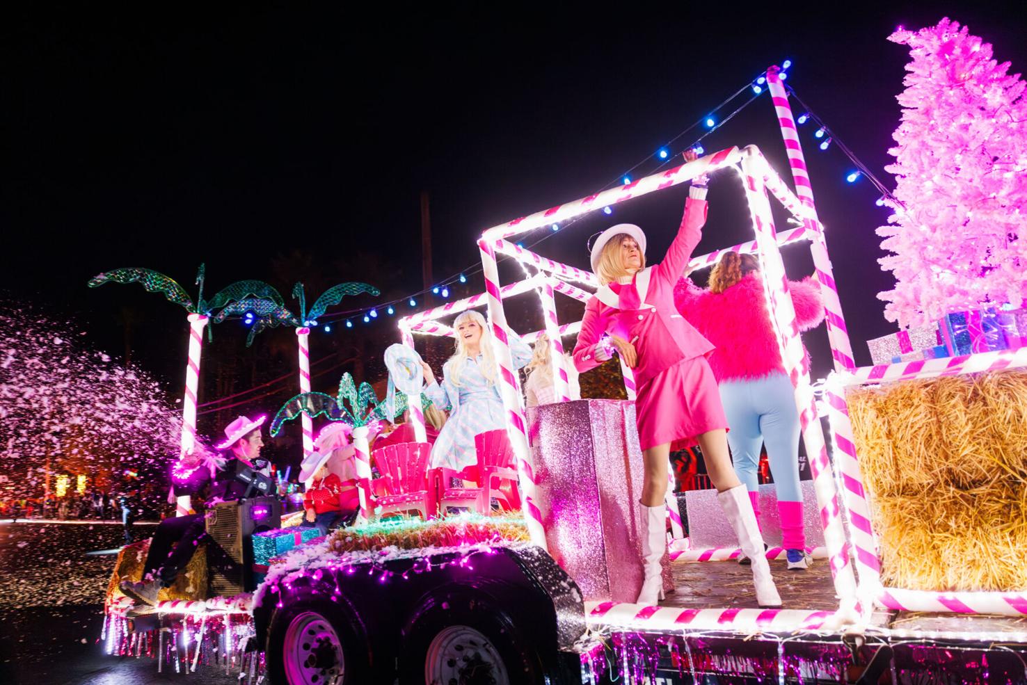 PHOTOS Calistoga Lighted Tractor Parade