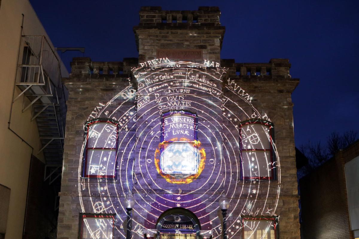 Projectors, animation, music drive return of Napa Lighted Art Festival