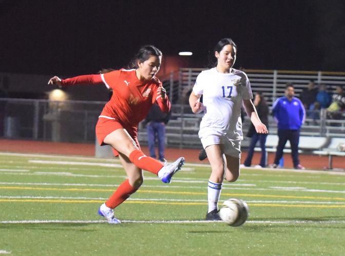 Napa Valley Prep Girls Soccer: Balanced Saints blank Eagles, 10-0