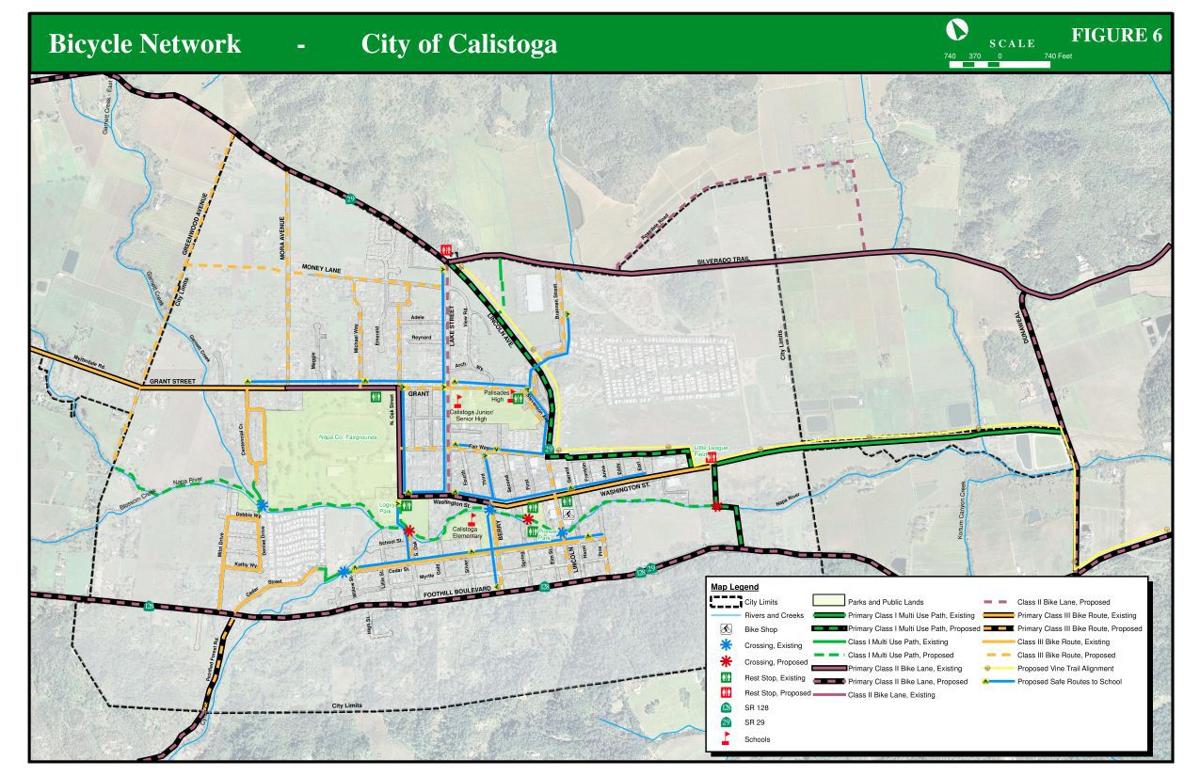 Calistoga’s section of the Vine Trail is nearly ready to begin