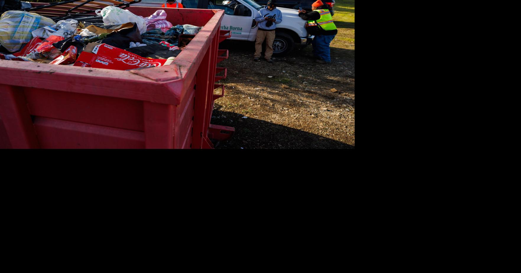 Moving begins at Kennedy Park homeless encampment in Napa
