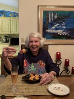 Patricia Rardin with escargot