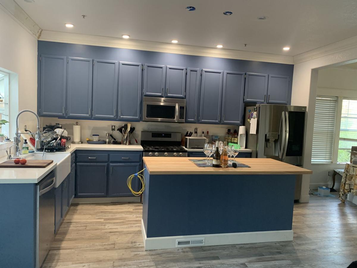 Huffman kitchen almost after
