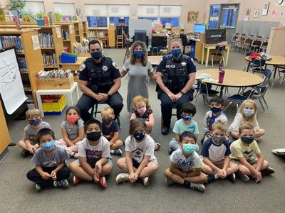 St. Helena cops read to kids