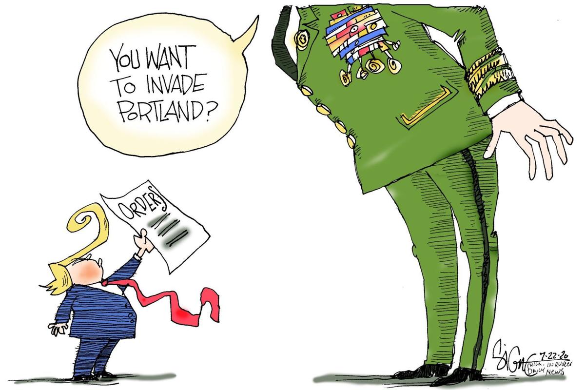 Signe Wilkinson editorial cartoon
