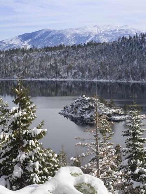 Lake Tahoe snow