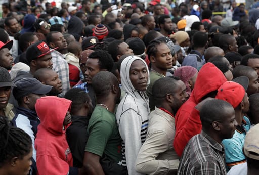 Haitians mass at US-Mexico border despite deportation policy