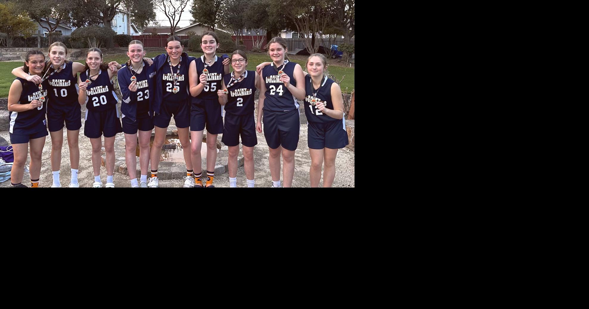 Napa Valley Sports Report St. Apollinaris CYO hoop teams win league titles
