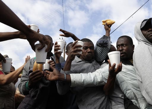 Haitians mass at US-Mexico border despite deportation policy