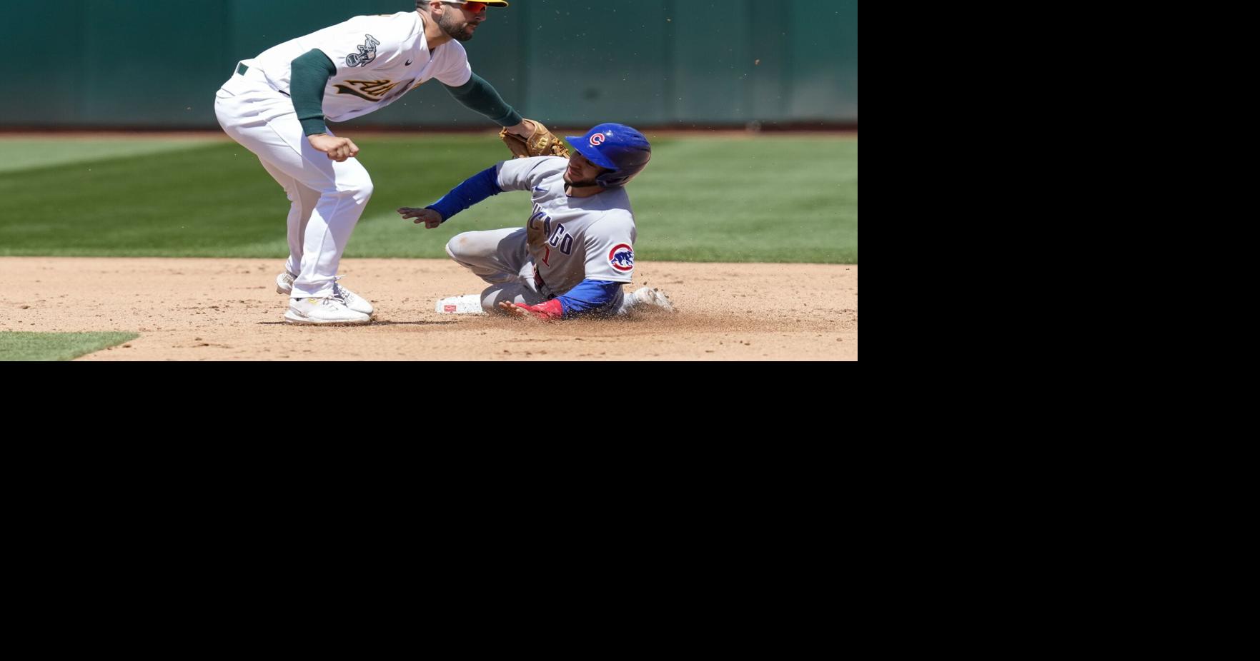 MLB Cubs hammer A's bullpen in 122 win for sweep