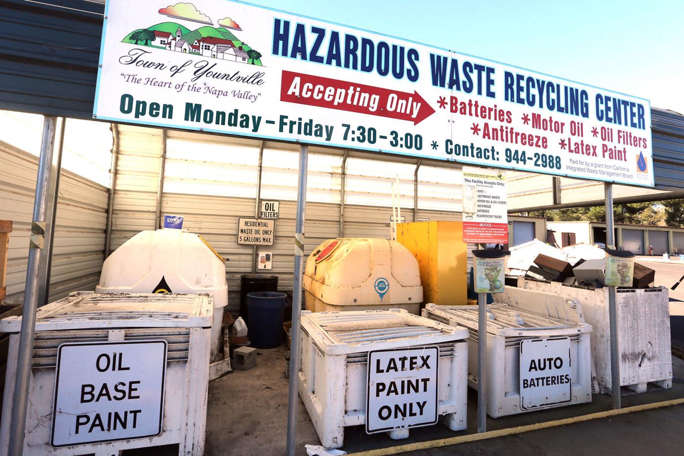 Waste recycling center in Yountville to close March 29 | News |  napavalleyregister.com