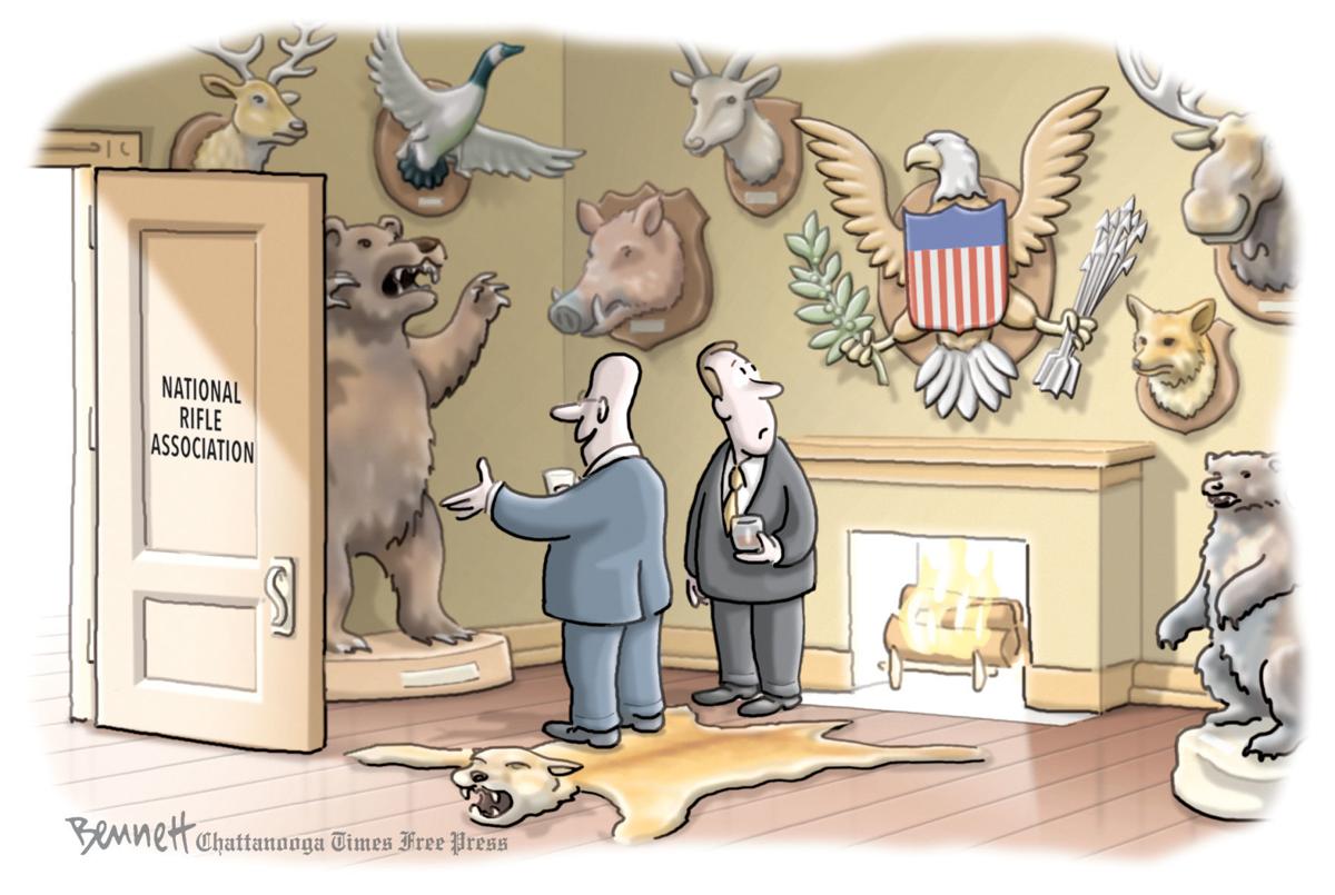 Clay Bennett editorial cartoon
