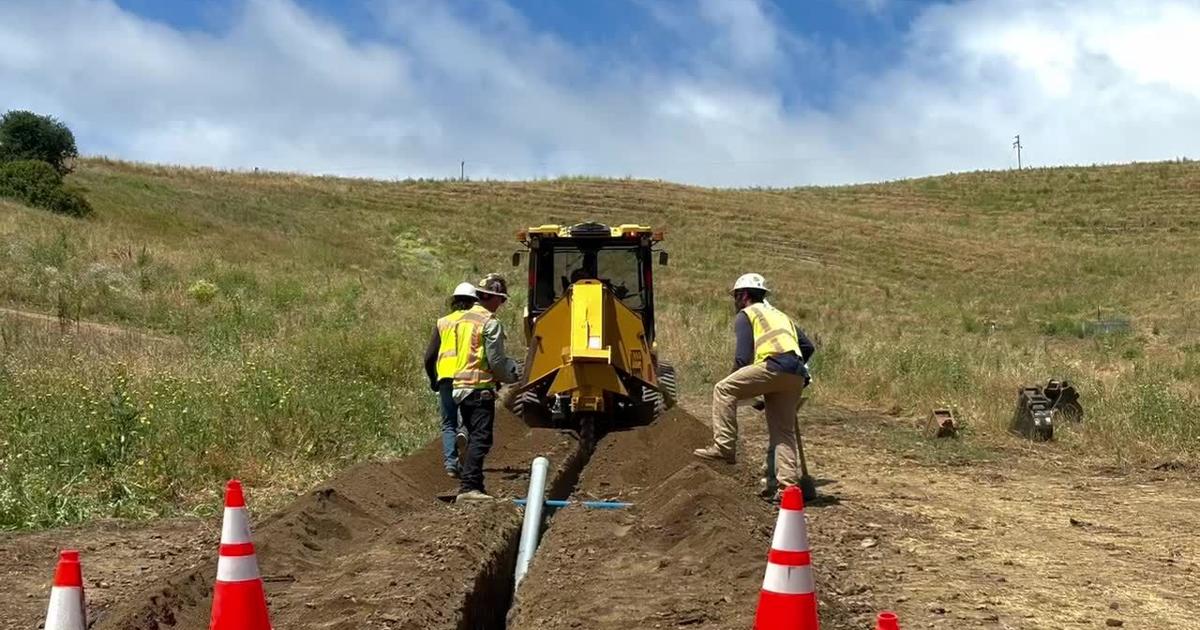 Napa power lines buried