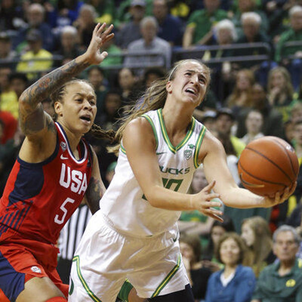 Women S College Basketball Ionescu And No 1 Oregon Stun Us