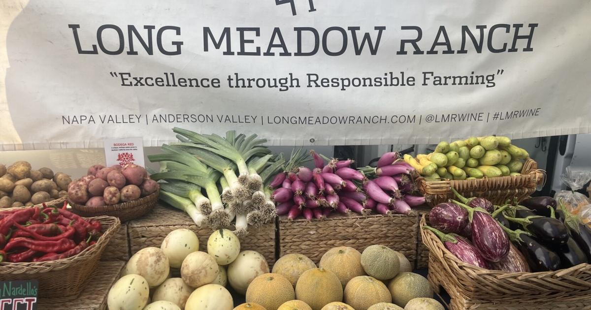 It's melon season at the St. Helena Farmers' Market