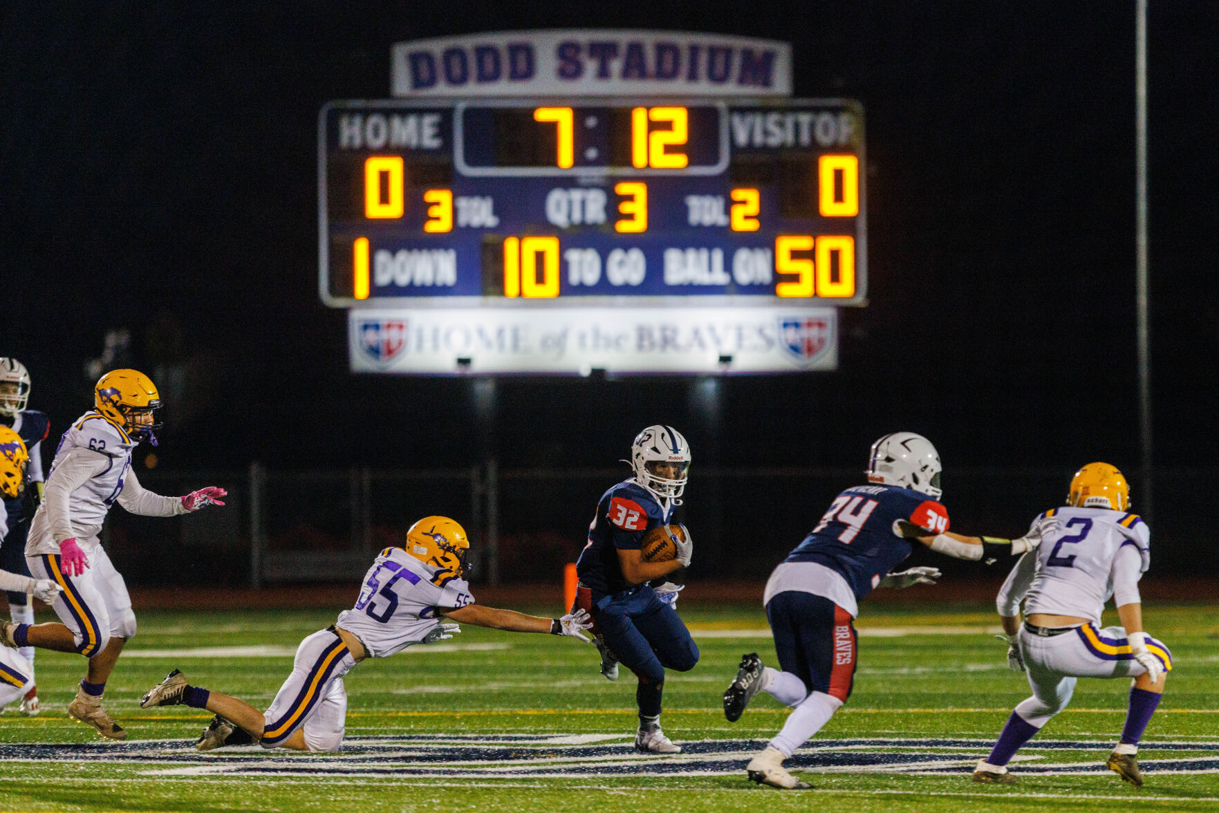 NCS Div. 6 Football Playoffs Justin Siena edges Middletown in