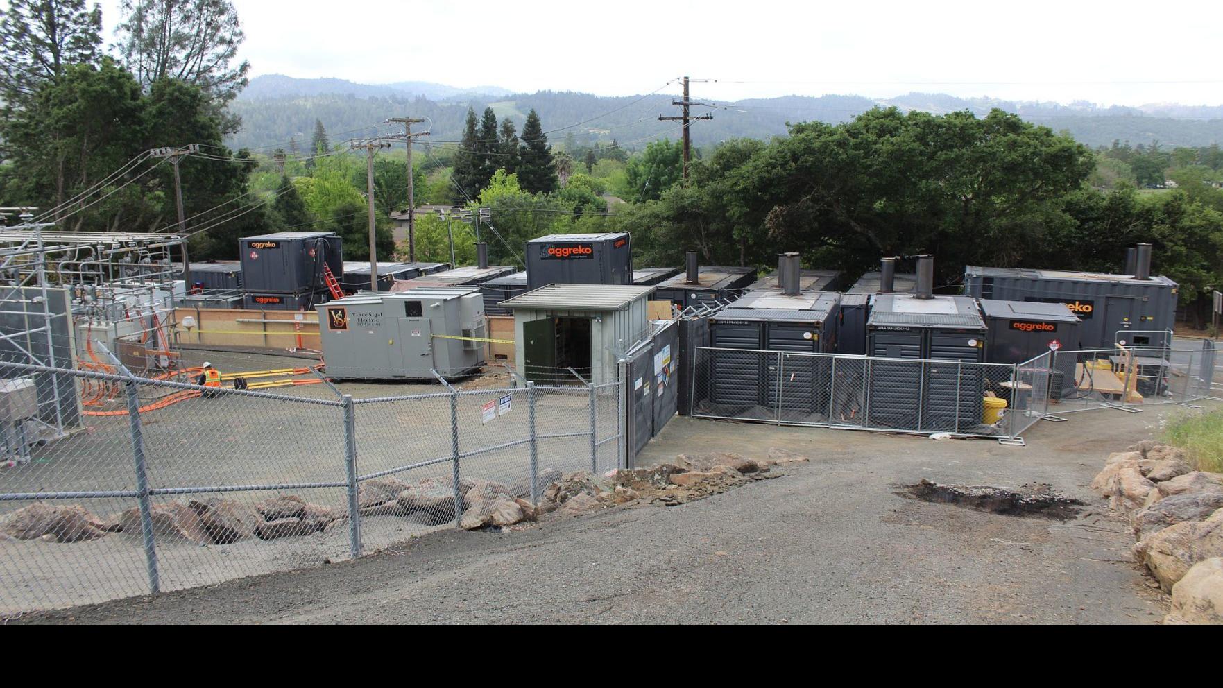 Pg E Generators Starting Up Sunday In Calistoga News Napavalleyregister Com
