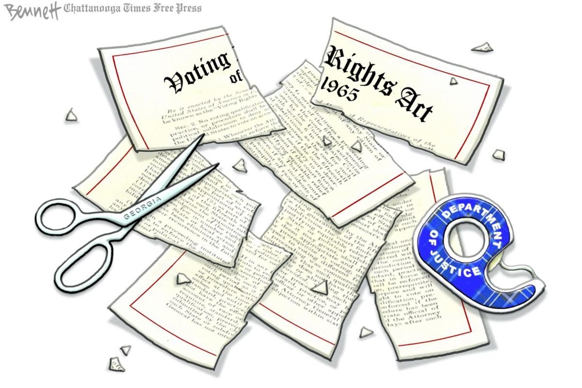 Clay Bennett editorial cartoon