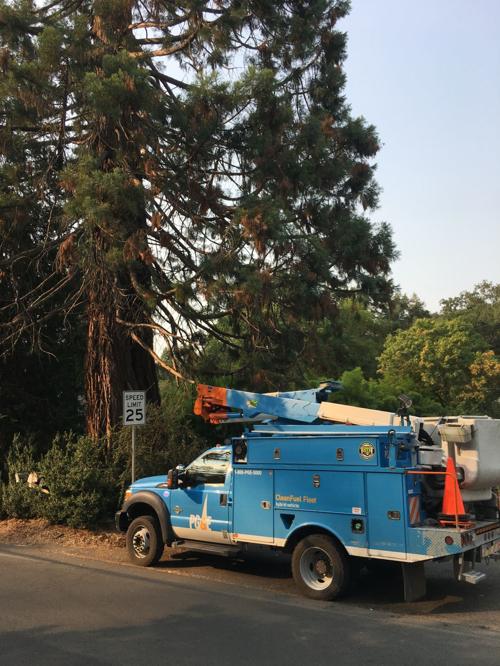 PG&E in Angwin