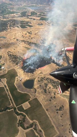 Update: Napa County roads reopen amid vegetation fire