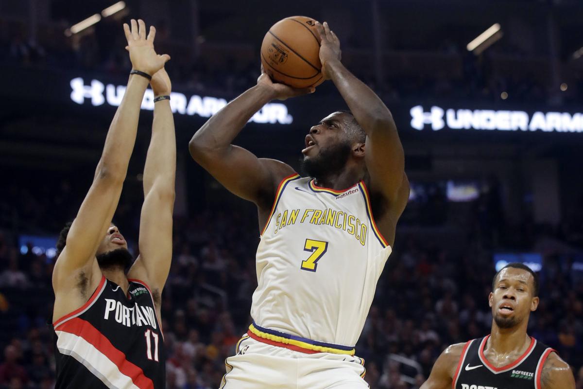 Trail Blazers Warriors Basketball