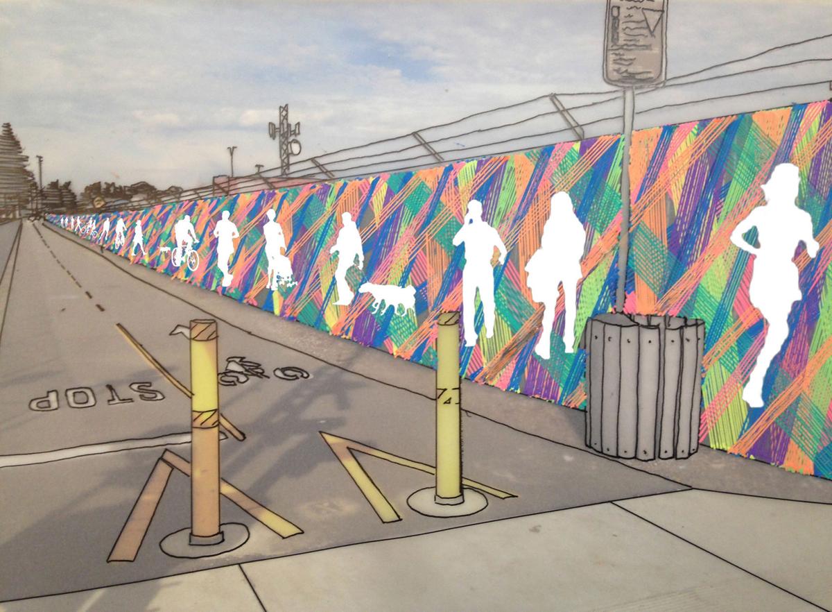 Fence Art Plan Unveiled For Napa City Corporation Yard Local