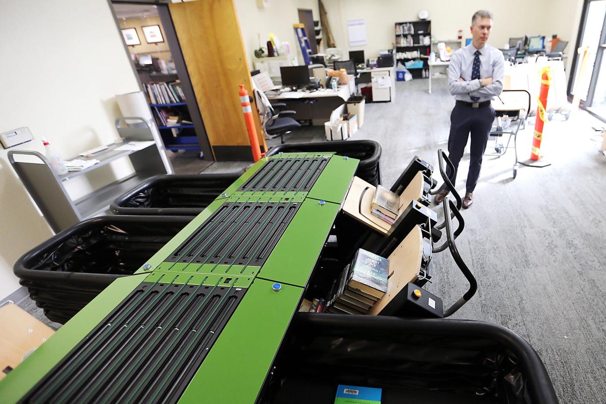Napa library debuts automated book return system Local News