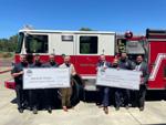 Firefighters who lost homes to 2020 Napa Valley wildfires honored for service, split $75,000 award